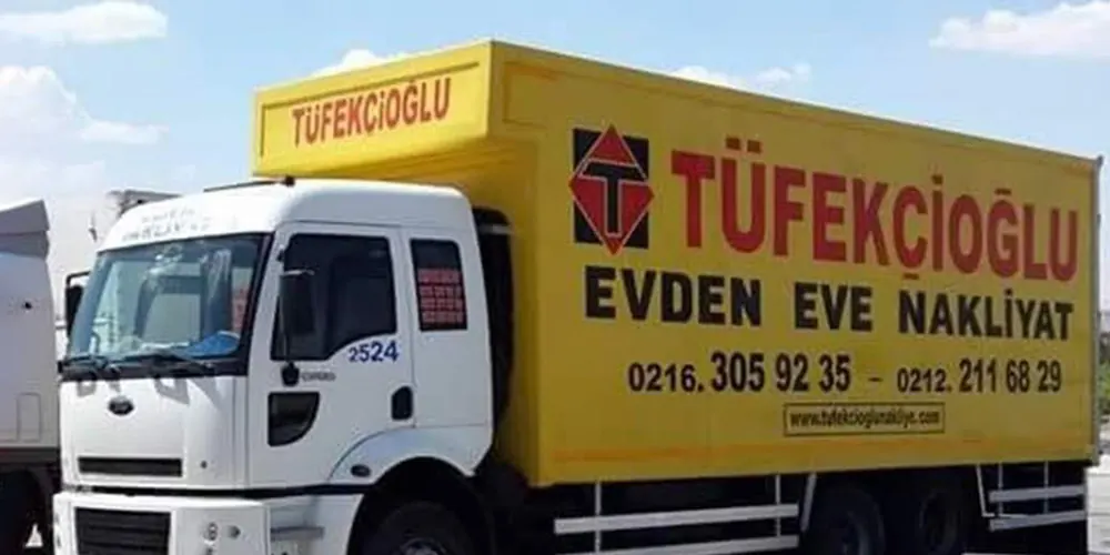 Tüfekçioğlu Nakliyat evden eve nakliyat kamyonu